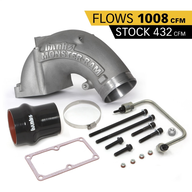 Ram 3500 Performance Air Intake - Banks Power - Monster-Ram - Natural - `07-`17